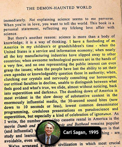 Carl Sagan Quote