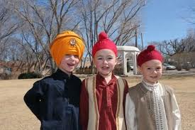 Sikh children